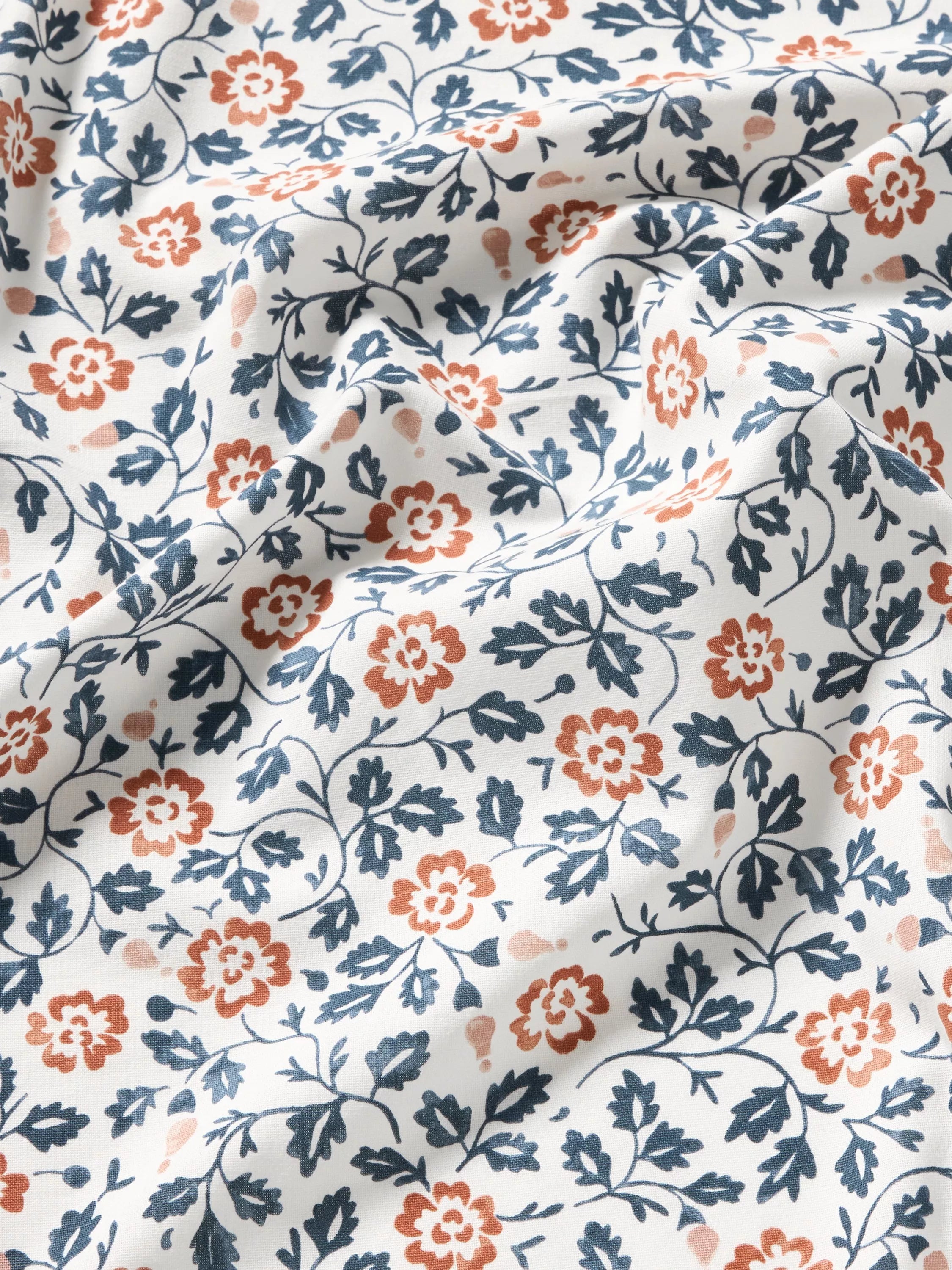 John Lewis floral cotton tablecloth 180x140cm, imported from the UK