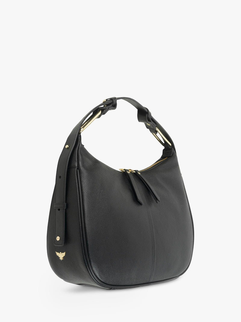 Apatchy London Charlie leather shoulder bag - British product