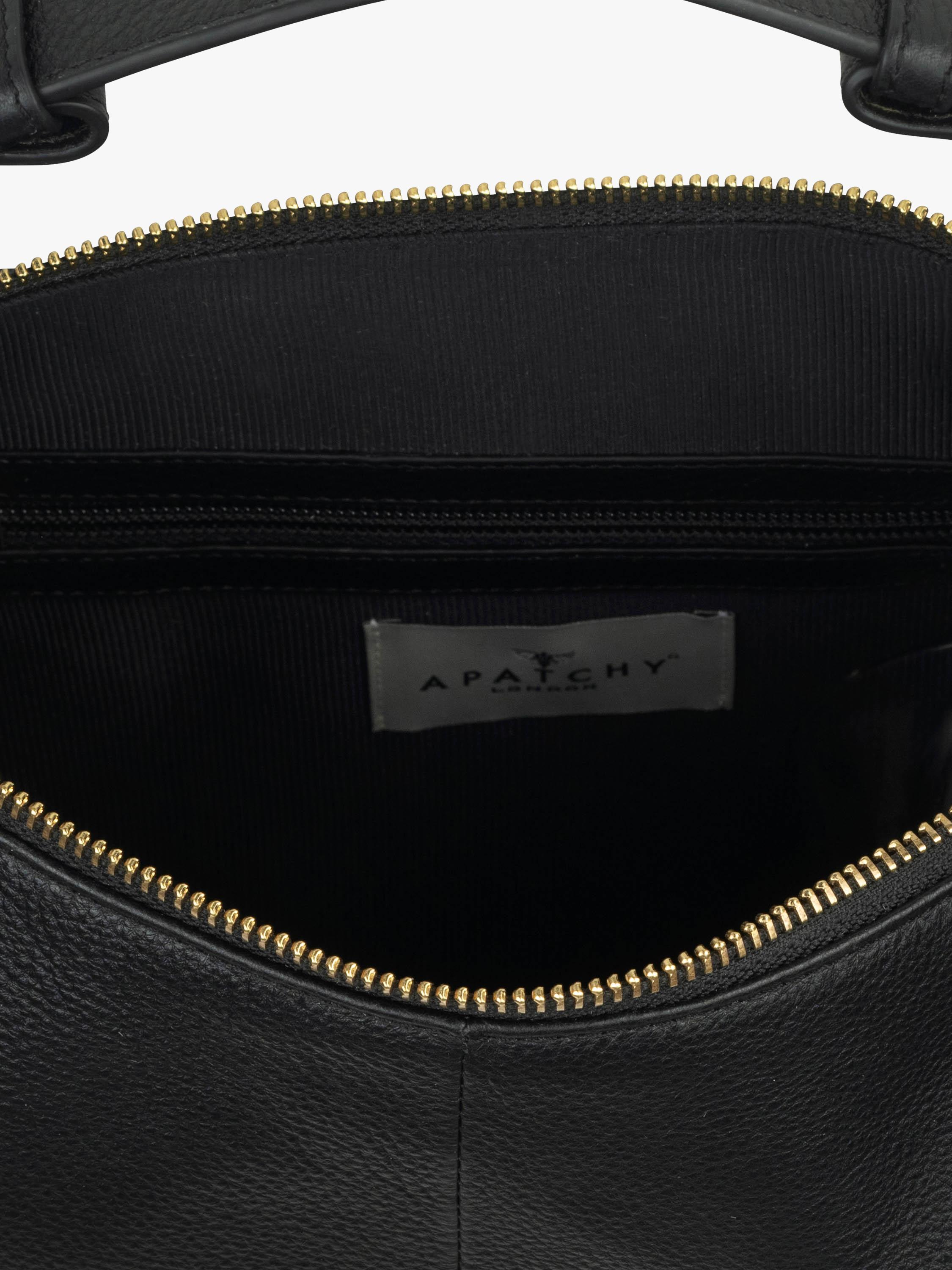 Apatchy London Charlie leather shoulder bag - British product