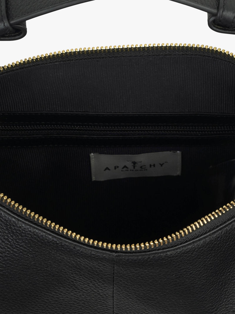 Apatchy London Charlie leather shoulder bag - British product