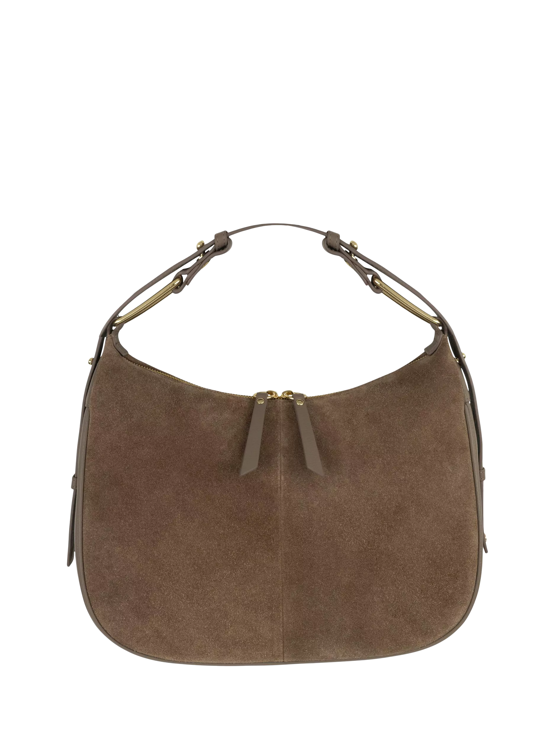 Apatchy London Charlie Suede shoulder bag, imported from the UK