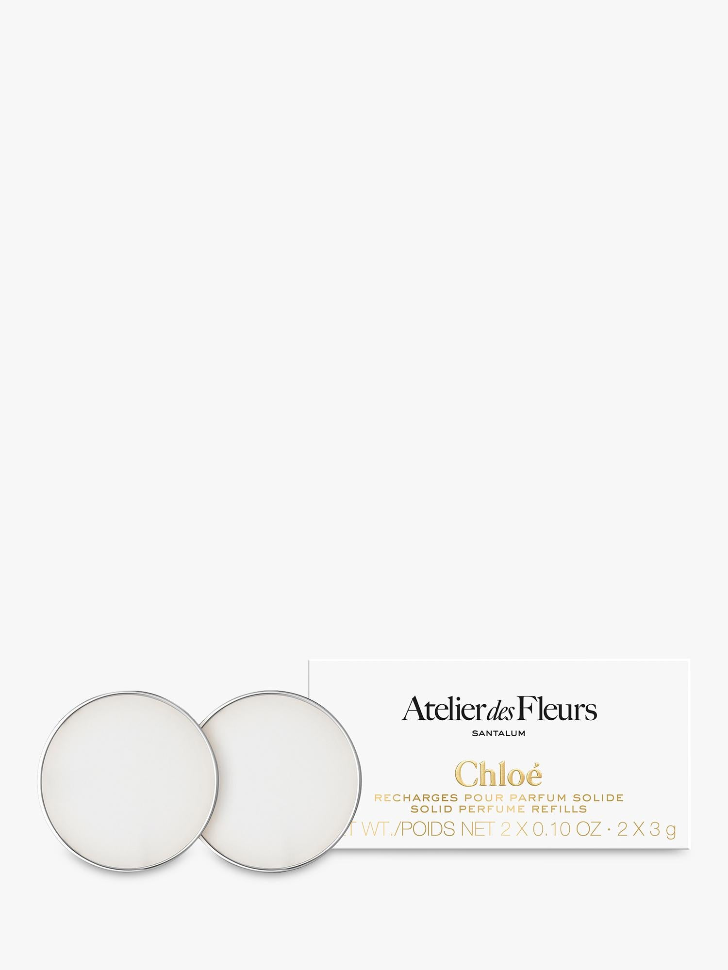 Chloé Santalum solid perfume refill 2x3g - British product