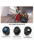 Garmin Instinct 3 50mm smartwatch black bezel charcoal band - British product