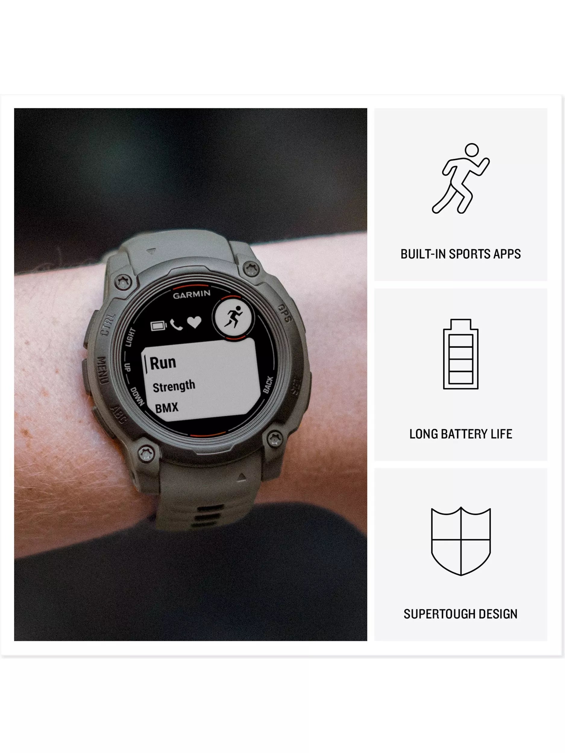 Garmin GPS Smartwatch Instinct E 45mm - British product