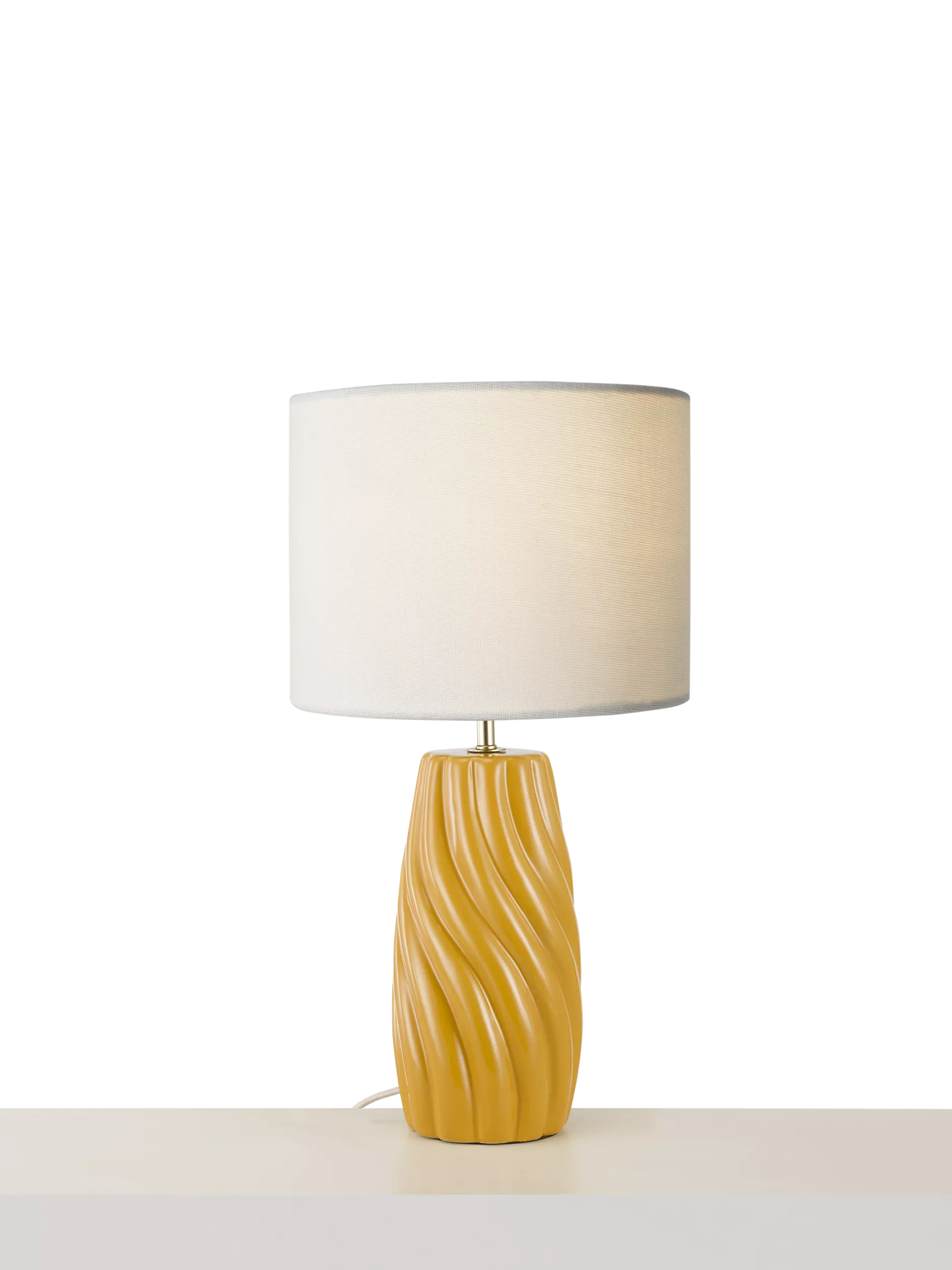 John Lewis Ripple ceramic lamp base H34cm - British product