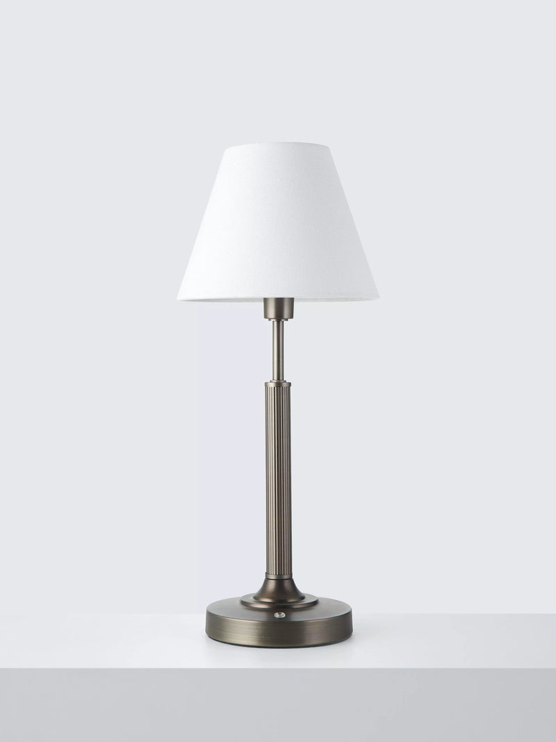 John Lewis Baily large rechargeable table lamp bronze (British brand)
