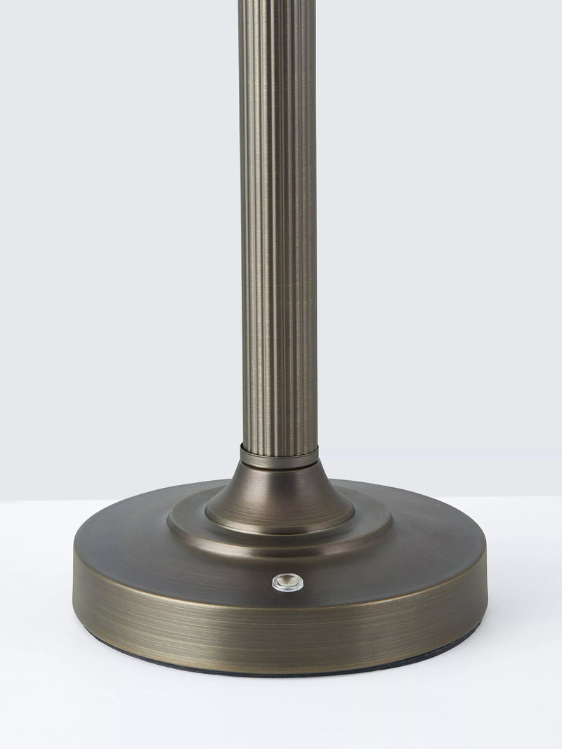 John Lewis Baily large rechargeable table lamp bronze (British brand)