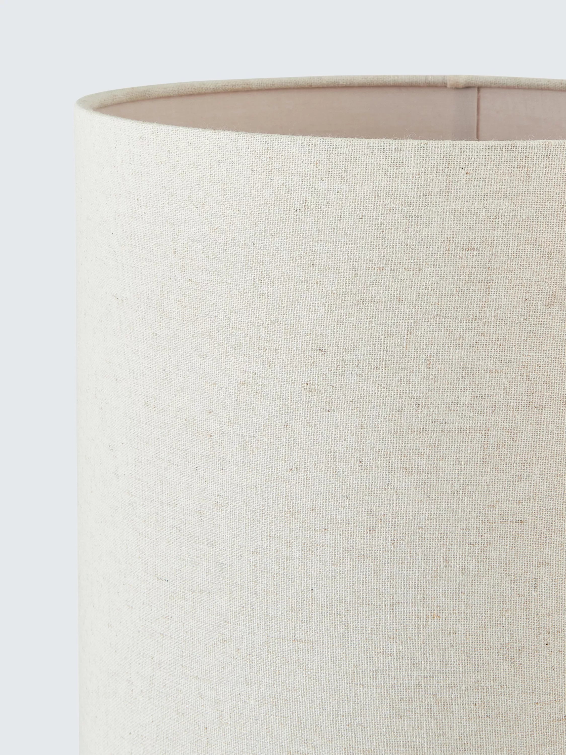 John Lewis Fulbrook ribbed glass floor lamp clear H111cm (British brand)