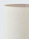 John Lewis Fulbrook ribbed glass floor lamp clear H111cm (British brand)