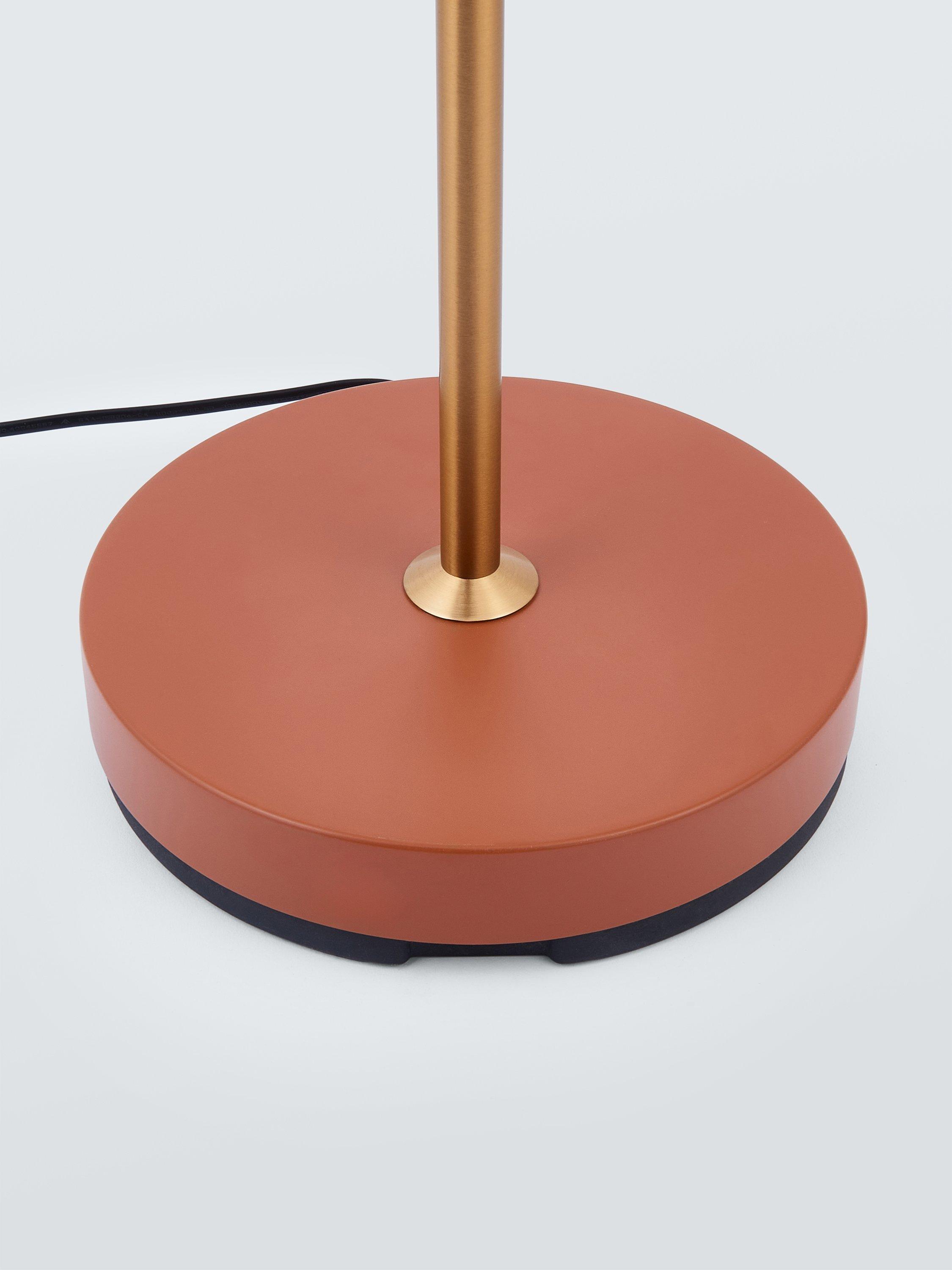 John Lewis metal double arm floor lamp large, imported from the UK