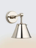 John Lewis Nicolas down lighter wall light nickel - British product