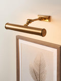 John Lewis Nicolas cordless picture wall light brass, imported from the UK