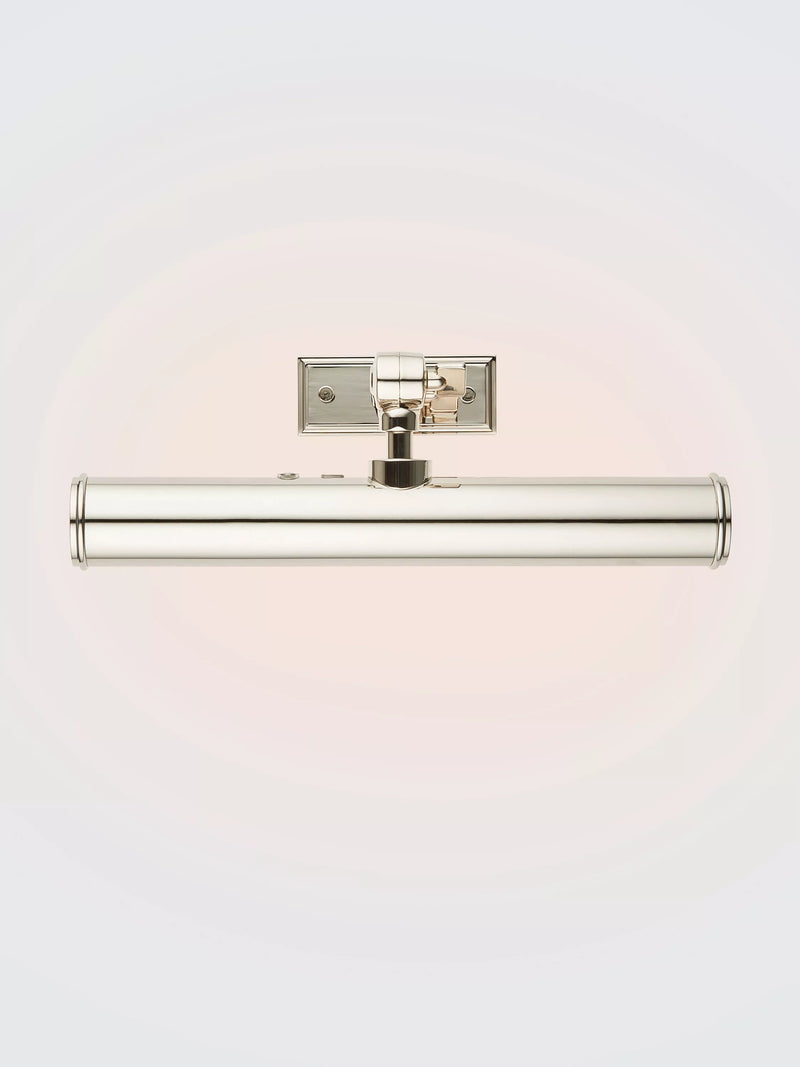 John Lewis Nicolas cordless picture wall light brass, imported from the UK