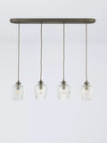 John Lewis Fulbrook 4 glass shade ceiling light - British product