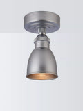 John Lewis Baldwin Flush Ceiling Spotlight, Silver