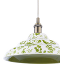 Joules pheasant print ceramic ceiling light light green, imported from the UK