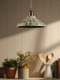 Joules pheasant print ceramic ceiling light light green, imported from the UK