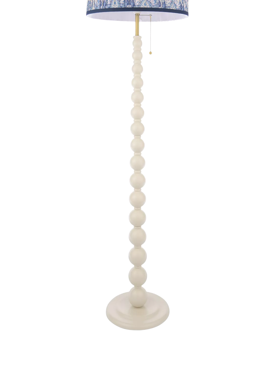 Joules Harewood floor lamp natural cream - British product
