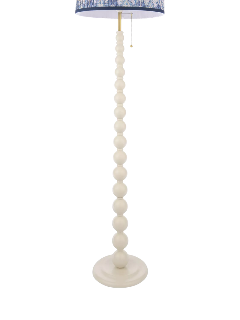 Joules Harewood floor lamp natural cream - British product