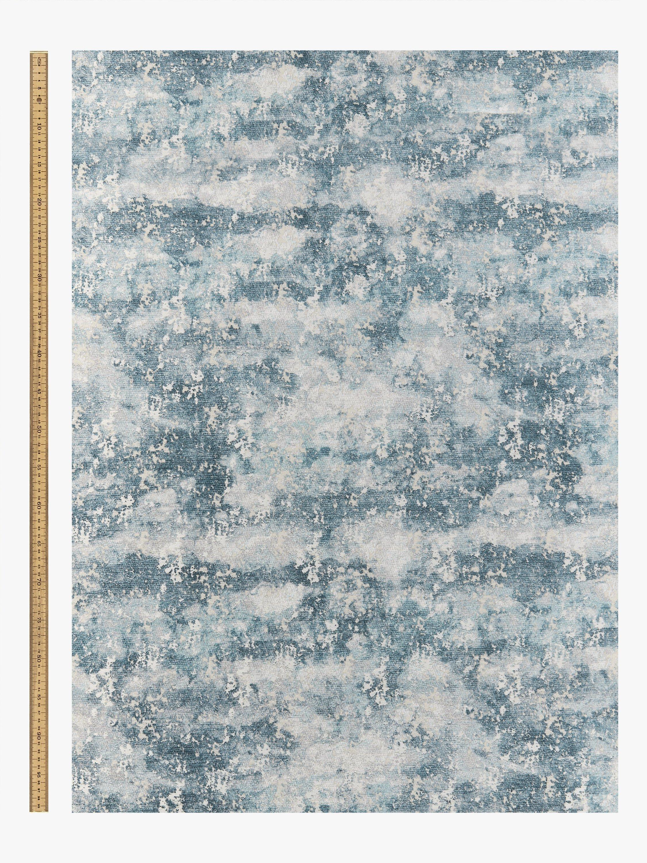 John Lewis Alessia furnishing fabric blue 140cm (British brand)