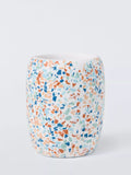 John Lewis terrazzo bathroom tumbler multi 150ml - British product