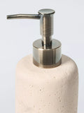 John Lewis stone effect soap dispenser natural 220ml, imported from the UK
