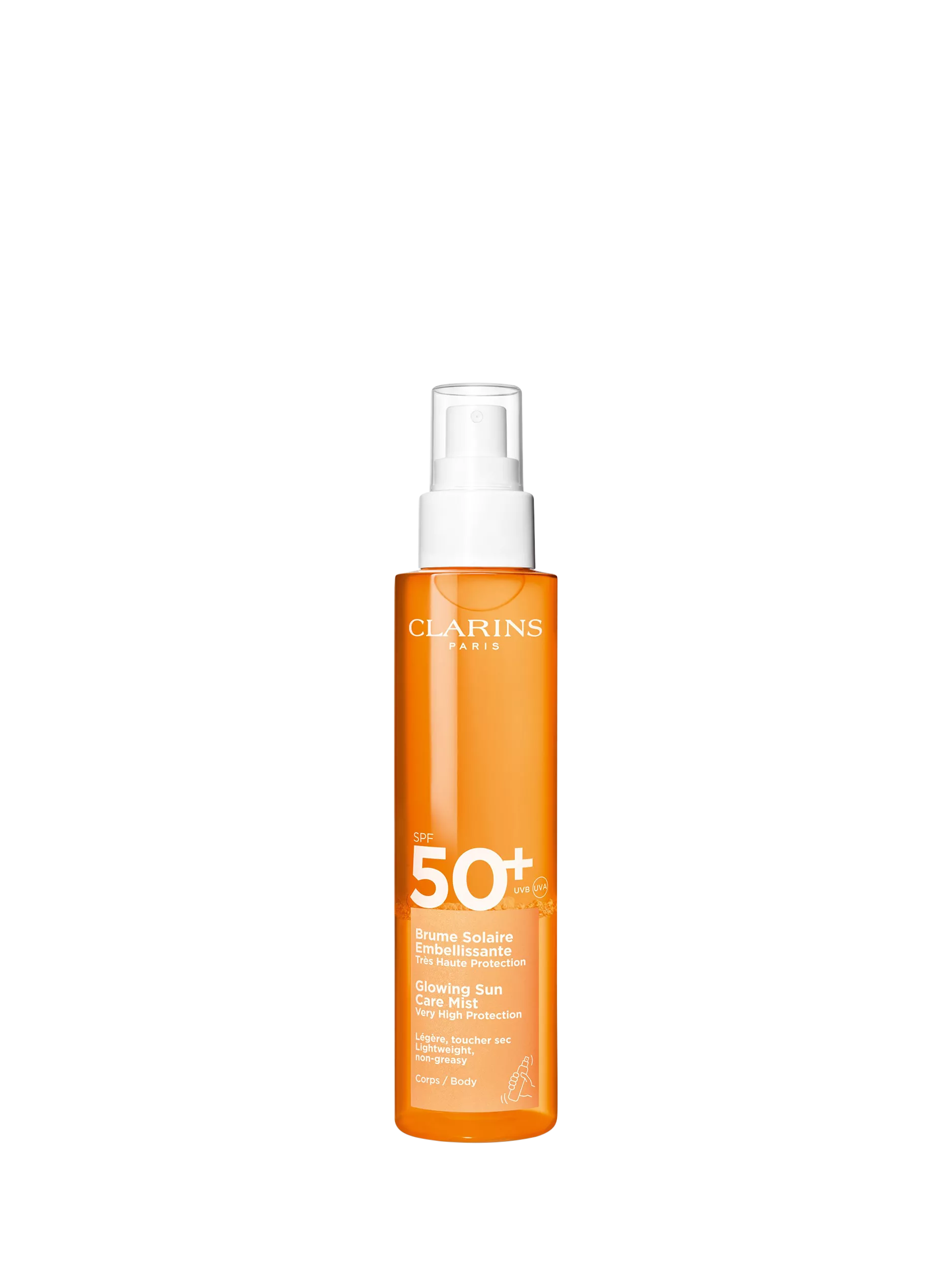 Clarins sun care mist SPF 50+ 150ml - British product