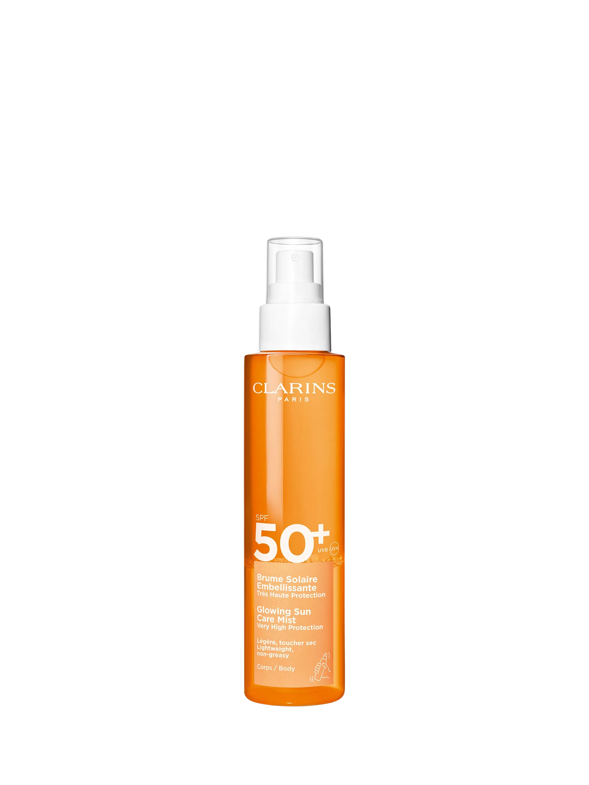 Clarins sun care mist SPF 50+ 150ml - British product