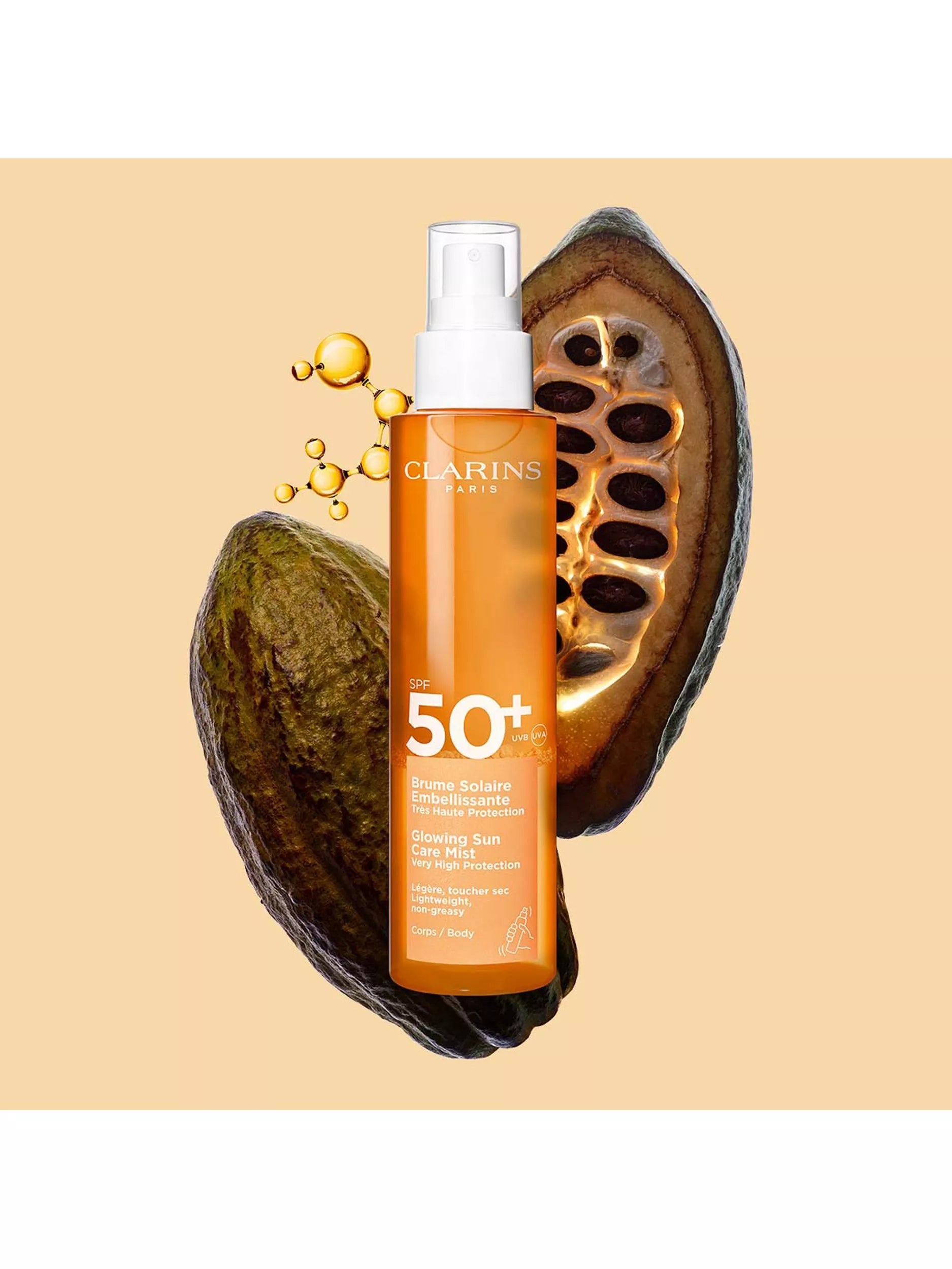 Clarins sun care mist SPF 50+ 150ml - British product