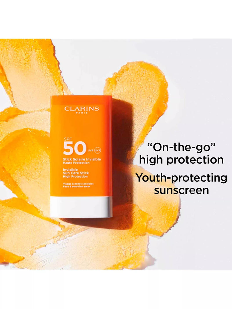 Clarins SPF 50 invisible sun stick 17g, UK version