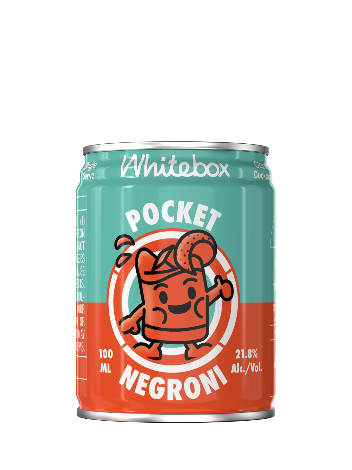 Whitebox Cocktails Pocket Negroni cocktail 10cl, imported from the UK