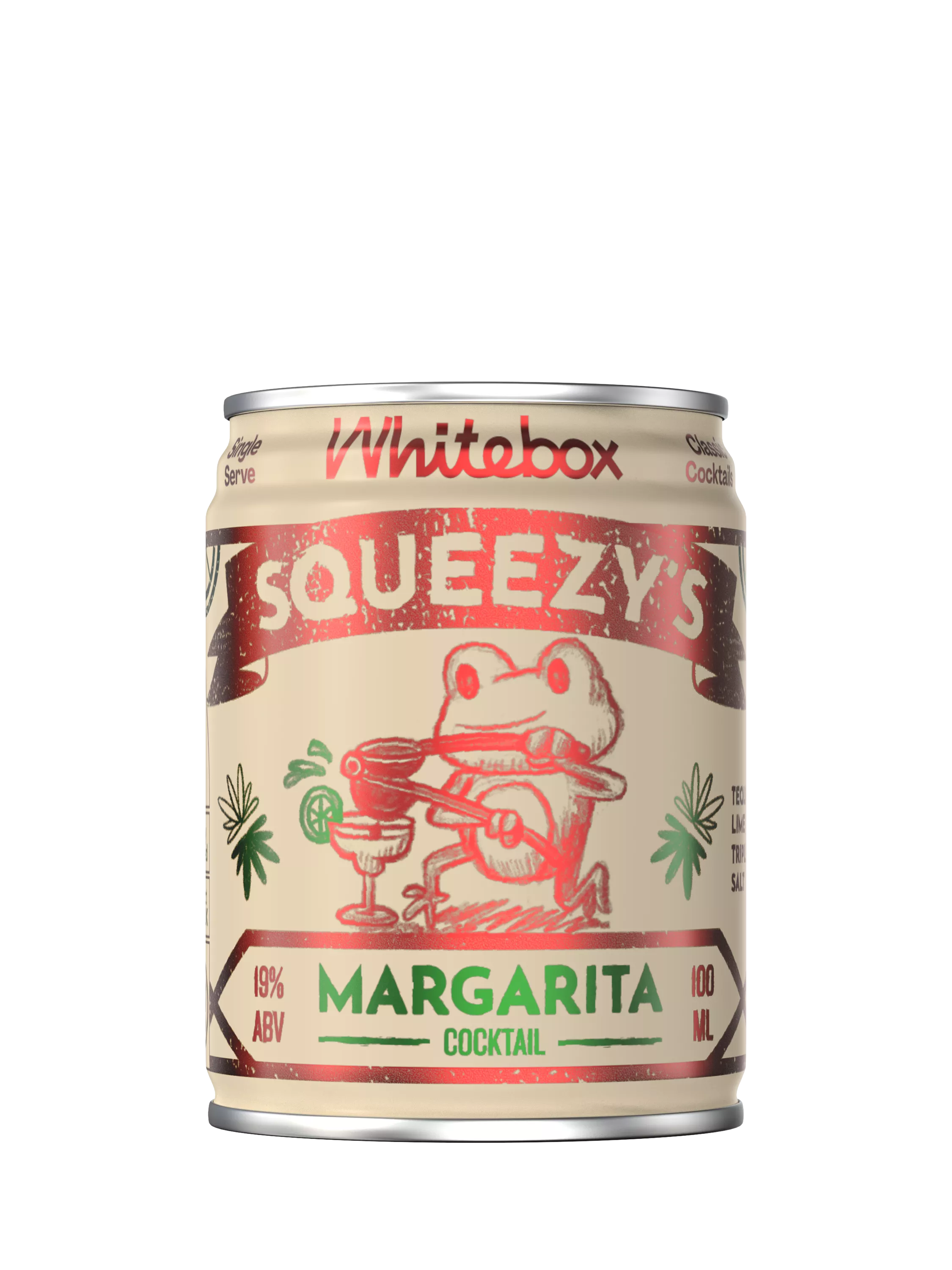 Whitebox Cocktails Squeezy's Margarita cocktail 10cl (British brand)