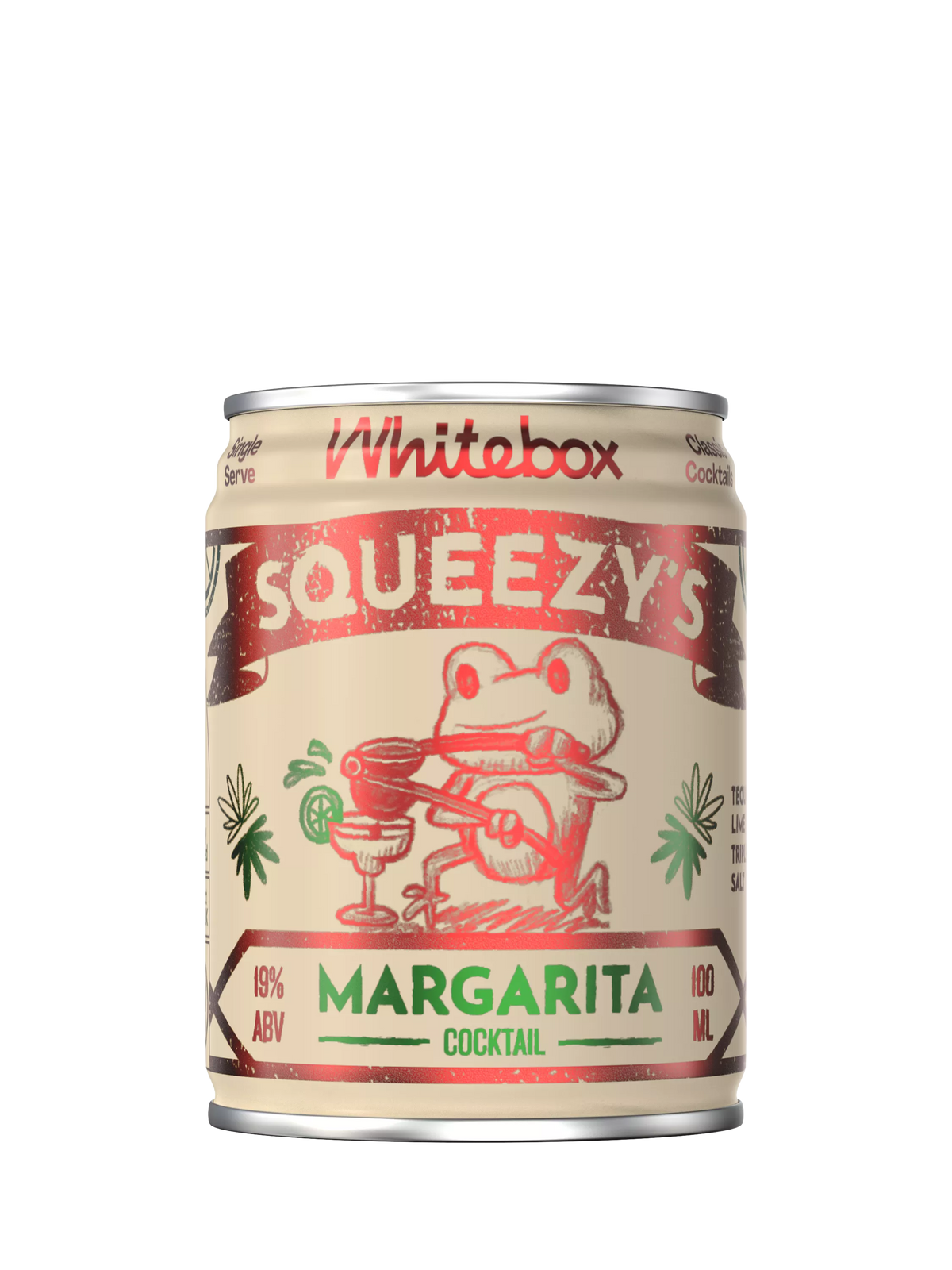 Whitebox Cocktails Squeezy's Margarita cocktail 10cl (British brand)