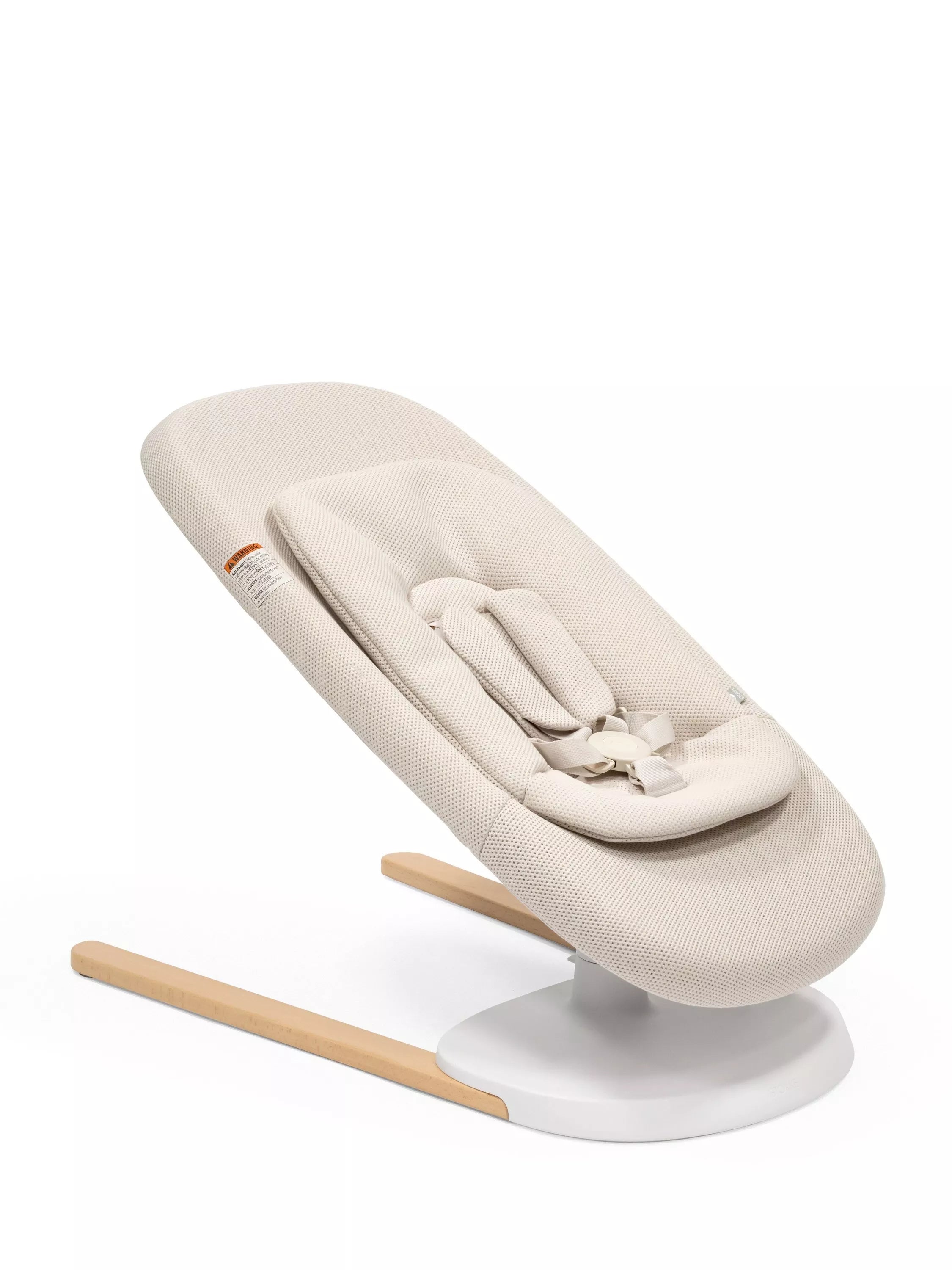 Stokke Yoga baby bouncer and swing in Light Sand, UK version