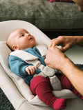 Stokke Yoga baby bouncer and swing in Light Sand, UK version