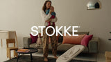 Stokke Yoga baby bouncer and swing in Light Sand, UK version