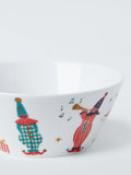 John Lewis Kids Christmas Jester Elf Porcelain Cereal Bowl 12.6cm, UK version
