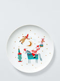 John Lewis Kids' Christmas Jester Elf Porcelain Plate, 20.3cm
