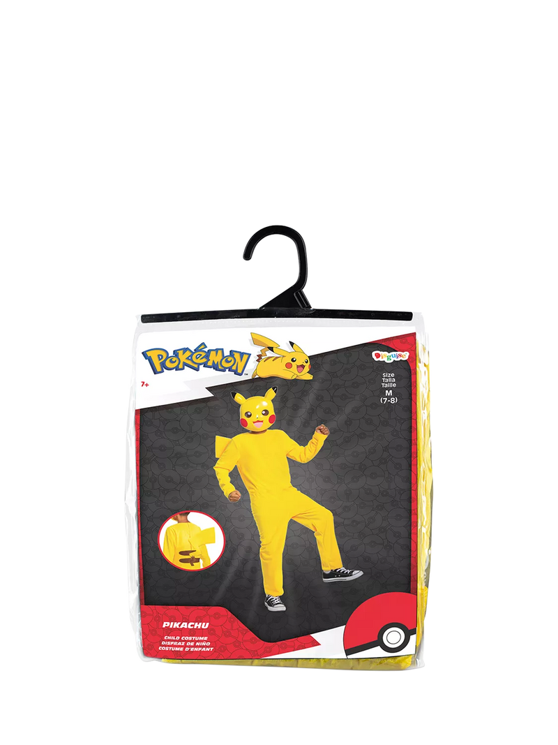 Pokémon Pikachu classic children's costume, imported from the UK