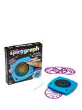 Spirograph doodle pad with LCD screen and stencil wheels (British brand)