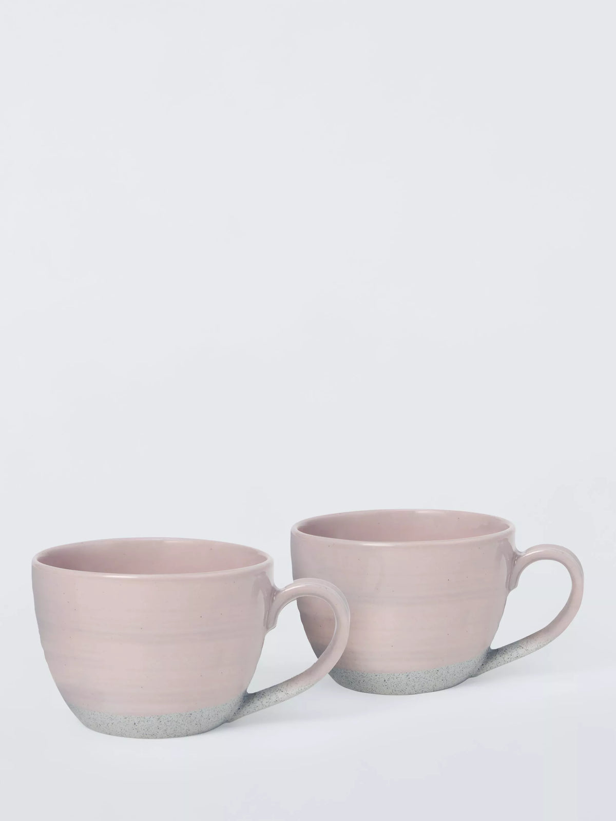 John Lewis pink stoneware mug set of 2 - British product