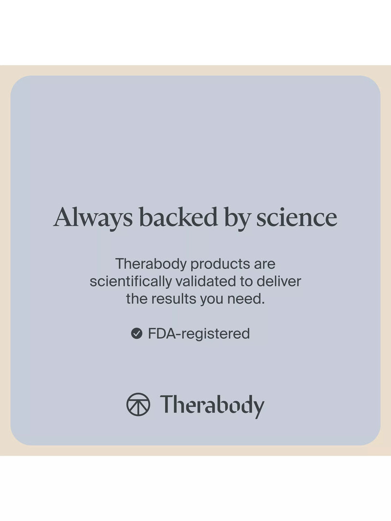 Therabody ThermBack LED back pain therapy wrap, imported from the UK