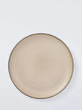 John Lewis stoneware coupe side plate, sand, 21.5cm, UK version