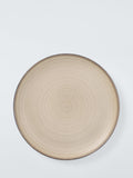 John Lewis stoneware coupe side plate, sand, 21.5cm, UK version