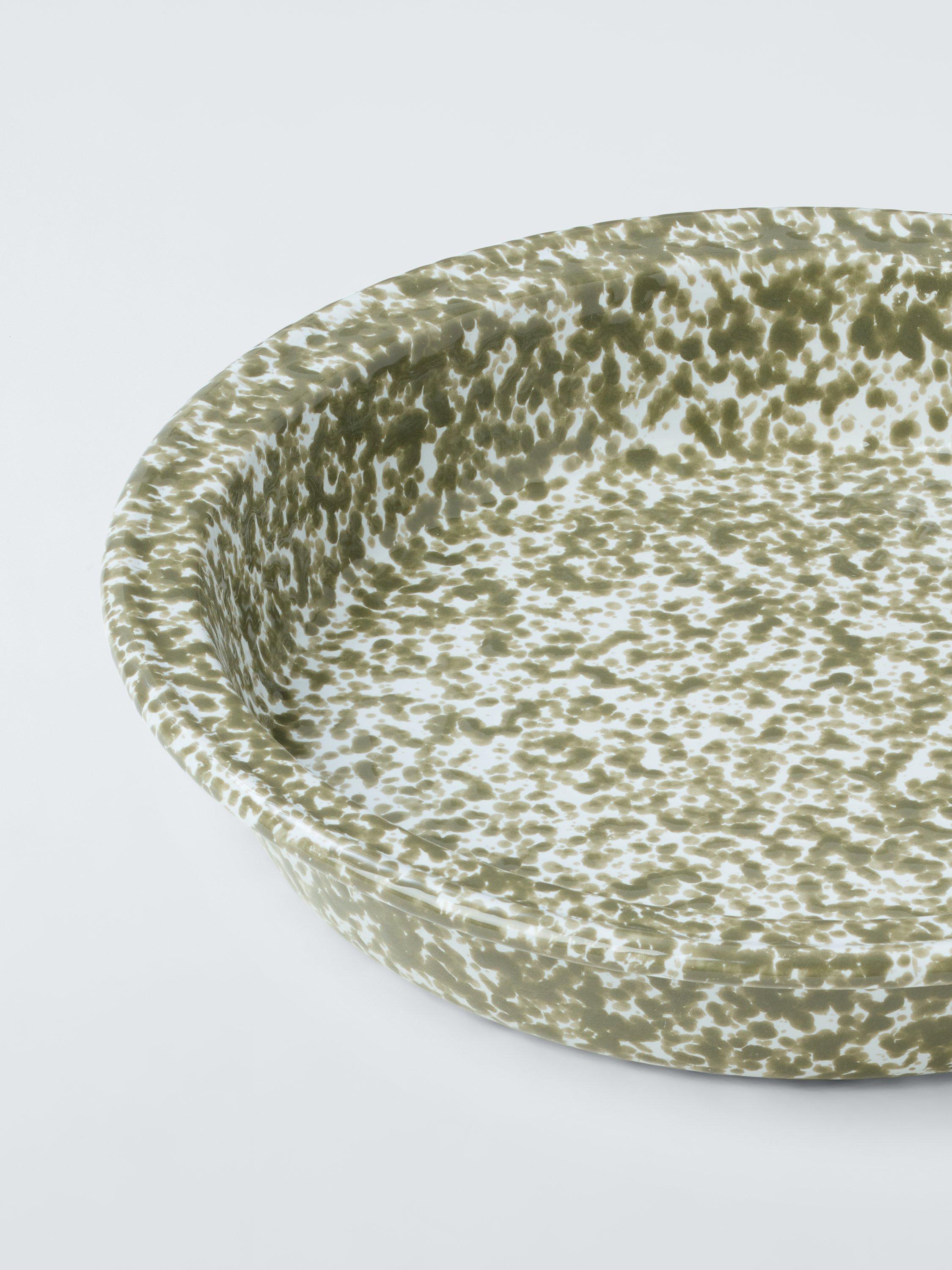 John Lewis speckle glaze stoneware serving dish 27.5cm - British product