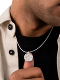 Dower & Hall Lucky Sixpence Talisman necklace 56cm - British product