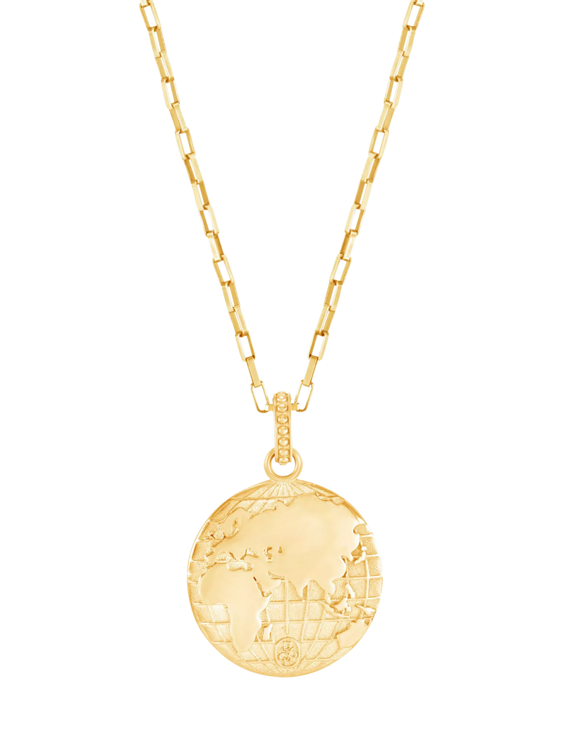 Dower & Hall talisman necklace gold vermeil 28cm - British product