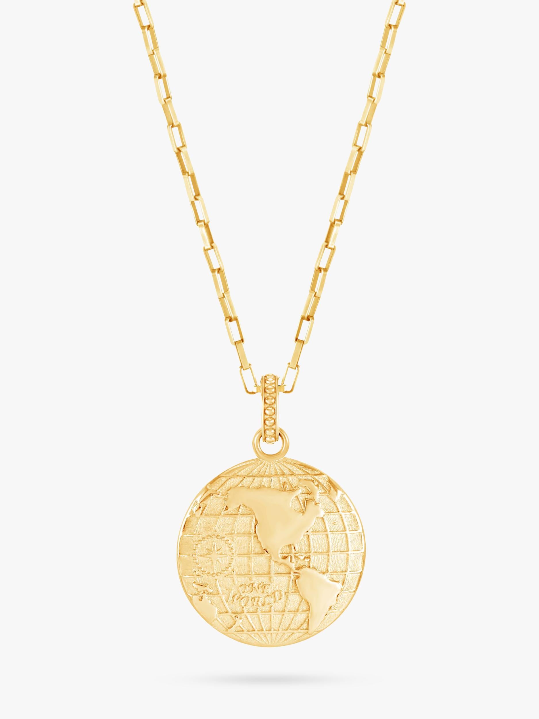 Dower & Hall talisman necklace gold vermeil 28cm - British product