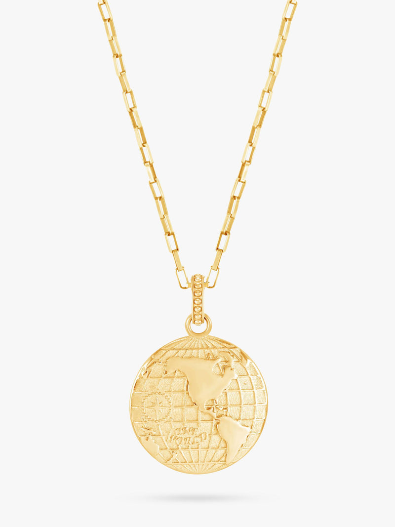 Dower & Hall talisman necklace gold vermeil 28cm - British product