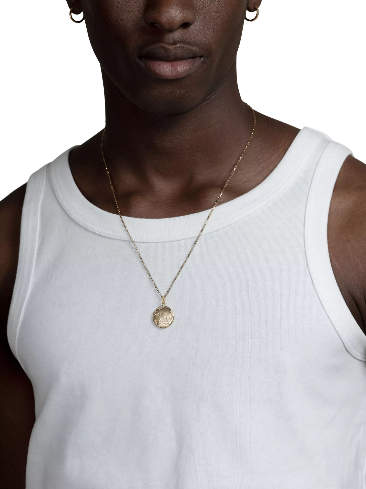 Dower & Hall talisman necklace gold vermeil 28cm - British product